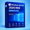 Windows Server 2025 RDS – 50 Device CALs