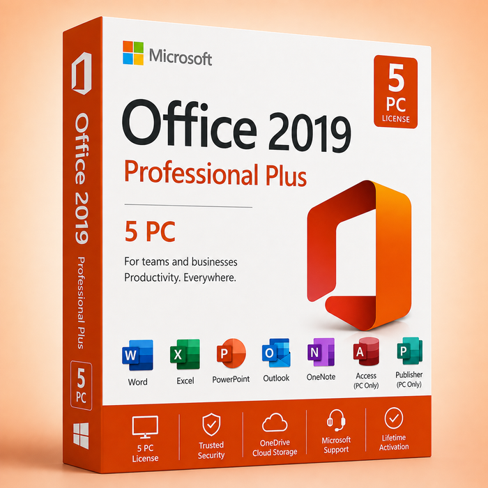 Office 2019 Professional Plus – 5 PC